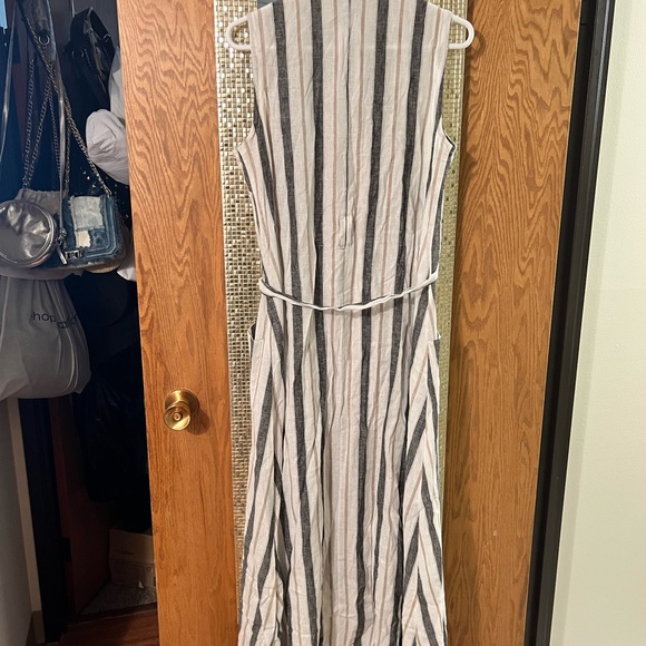 KAREN SCOTT STRIPED MAXI DRESS… XS… 19” PI TO PIT… 56” LONG… NEW WITH TAGS - Picture 5 of 11